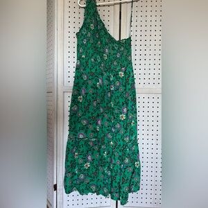 Knox Rose Green Floral Midi Skirt